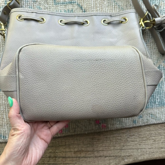 J.W. Hulme leather drawstring bucket bag - Picture 8 of 13